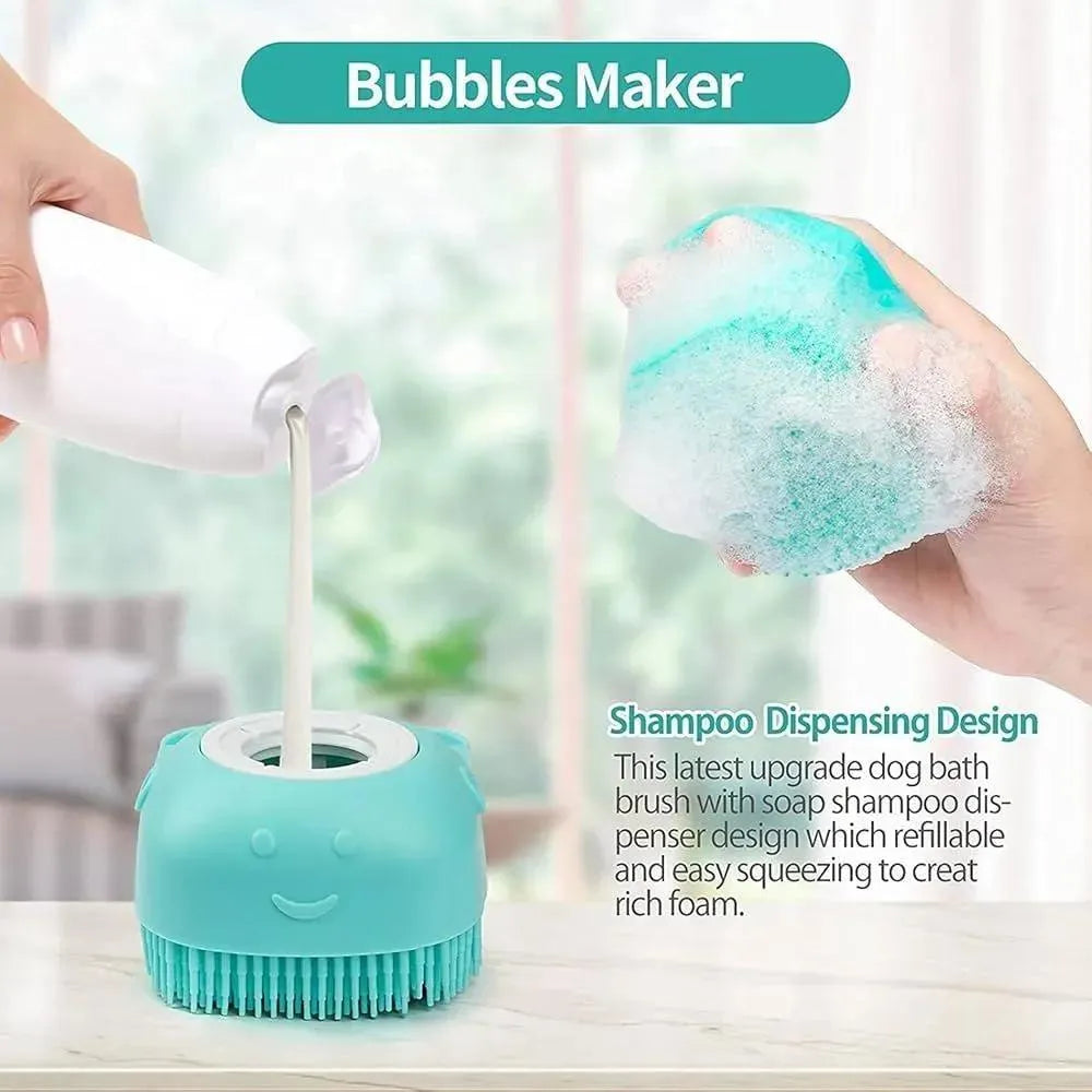 Silicone Bath Brush for Body & Shower Use