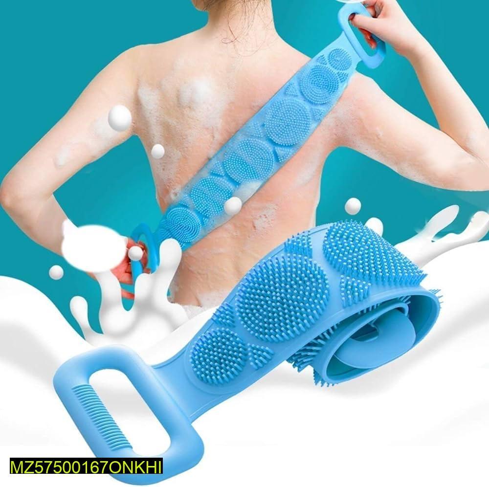 Silicone Double-Sided Body Scrubber Belt