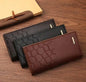 Men's Leather Wallet Honeycomb Multicolor