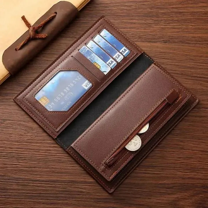 Men's Leather Wallet Honeycomb Multicolor