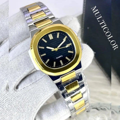 Premium Gold with Silver Shade Watch