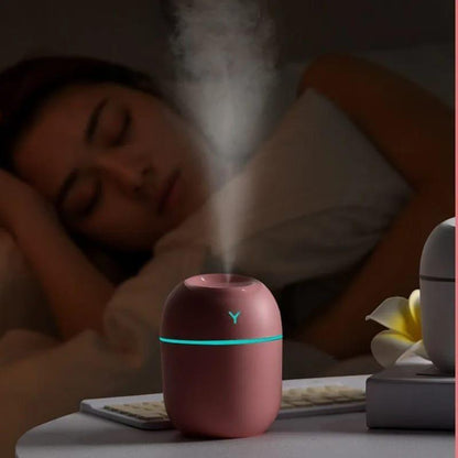 Multicolor Air Humidifier with Night Lamp