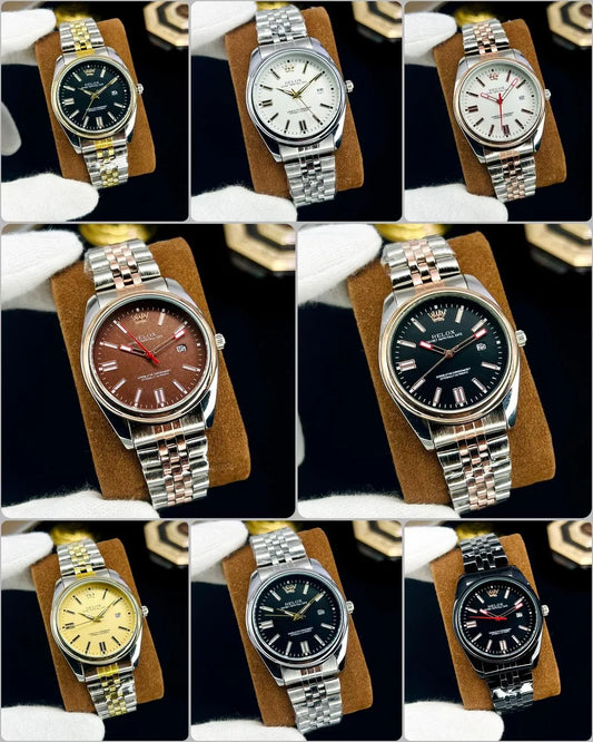 Men's Multicolor Imported Analog Watches Set of 2