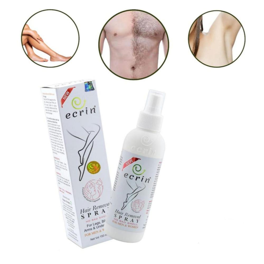 Ecrin Hair Removal Spray for Men & Women 150ml