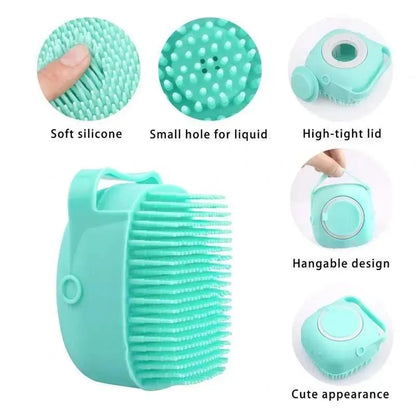 Silicone Bath Brush for Body & Shower Use