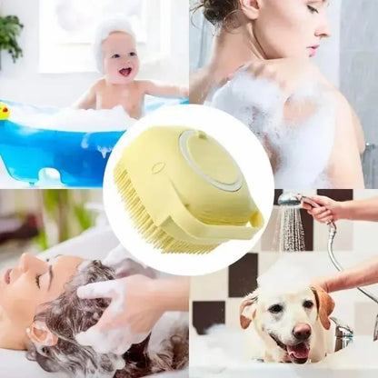 Silicone Bath Brush for Body & Shower Use