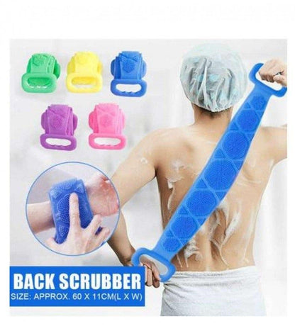Silicone Double-Sided Body Scrubber Belt