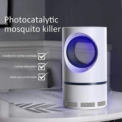 USB Mosquito Killer Lamp with UV Light & 360° Suction
